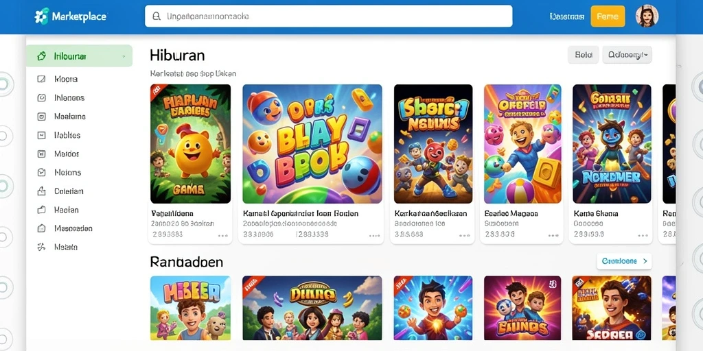 Fitur chat untuk berinteraksi dengan pemain lain.