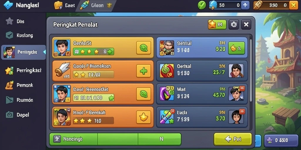 Beragam pilihan game untuk semua kalangan.