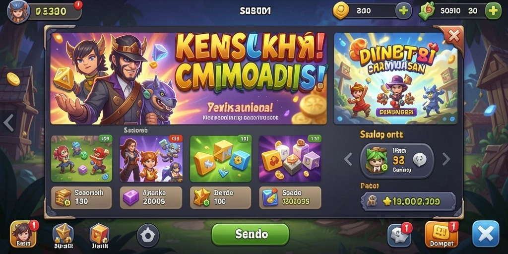 Event menarik yang menawarkan hadiah melimpah.